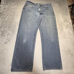 Nautica Jeans Co Jeans Mens 36x31Blue Loose Fit Relaxed Denim Baggy Y2K
